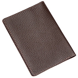 Бумажник-обложка для паспорта Shvigel кожаная Коричневый (13960)