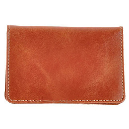 Кожаная обложка для пластиковых документов водителя SHVIGEL Коричневый (16076)