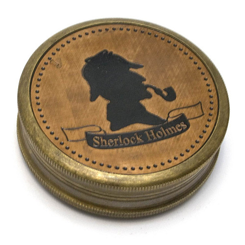 Компас None "Sherlock Holmes" бронза диаметр 6 см (DN29288)