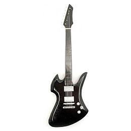 Гитара миниатюра дерево черный GUITAR HARMER NORMAL BLACK 24 см (DN29880)