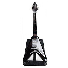 Гитара миниатюра дерево GUITAR SMALL 18 см черный (DN29838)