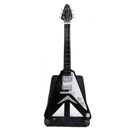 Гитара миниатюра дерево GUITAR SMALL 18 см черный (DN29838)