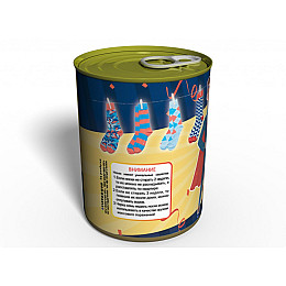 Консервированный подарок Memorableua Консервированные носки лучшего папы р. 41-45 Черный (CSBDHBEN)