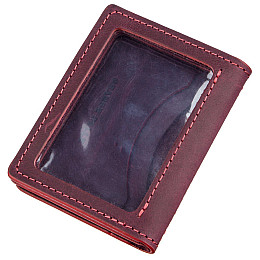 Обкладинка для прав водія шкіряна GRANDE PELLE 11192 Бордова