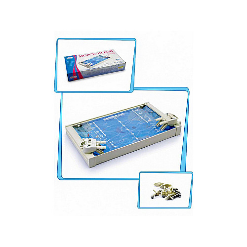 Настольная игра Морской бой Colorplast (1234)
