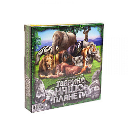 Карточная игра-викторина Животные нашей планеты укр Dankotoys (G-JNP-01U)