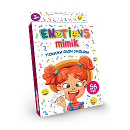 Настольная игра Emotions Mimik рус Dankotoys (EM-01-01)