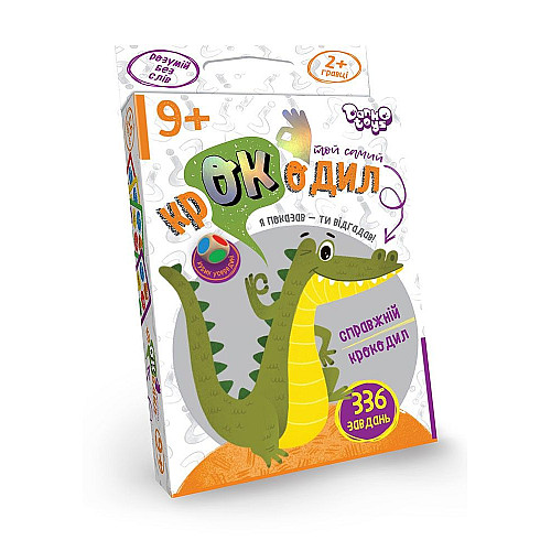 Настольная игра-Викторина Тот самый крокодил укр Dankotoys (CROC-02-01U)