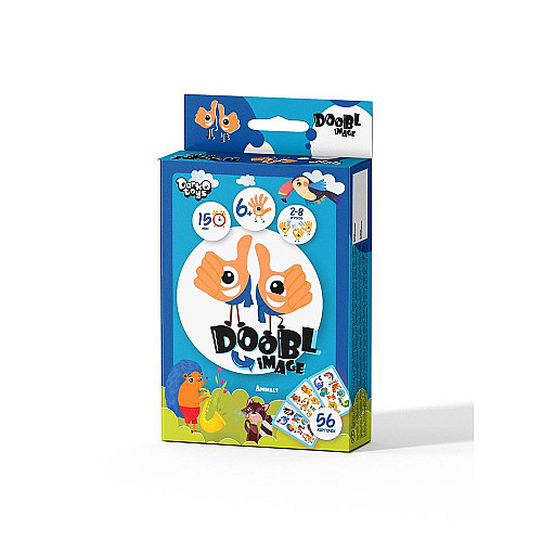 Настольная игра Doobl image mini Animals рус Данкотойз (DBI-02-03)
