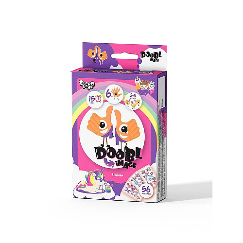 Настольная игра Doobl image mini Unicorn рус Данкотойз (DBI-02-03)