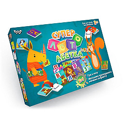 Настольная игра Суперлото Азбука укр Dankotoys (СЛА-01U)