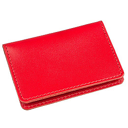 Обложка для прав яркая кожаная Shvigel 13969 Красная