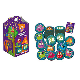 Настольная игра Шальные совы Вижу слово рус Vladi Toys (VT8033-02)
