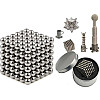 Магнитный конструктор OOOPS неокуб, 216шт*5мм магнитные шарики (1001225-Silver-0)