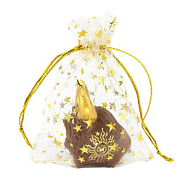 Фигурка гипсовая Netsuke Бычок 5,5x5,7x4 см Коричневый (25509)