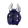 Фигурка гипсовая Netsuke Бычок 5,5x5,7x4 Фиолетовый (25513)