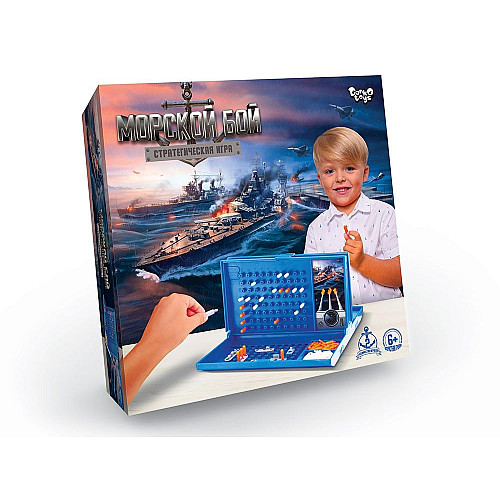 Настильная игра Морской бой рус Dankotoys (G-MB-01)