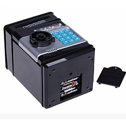 Копилка сейф, детский банкомат с кодовым замком NUMBER BANK (NumberBank8)