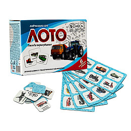 Настольная игра Mic Лото Транспорт (30368)