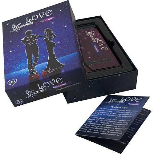 Игра для пары Luxyart «LOVE Фанты: Романтик» (SO4306)