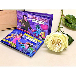 Чековая книжка желаний для нее Luxyart "Dream book" 12 желаний  (SO4309)