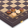 Шахматы, шашки, нарды 3в1 кожзам L3508 (MR08697)