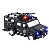 Копилка-сейф электронная с кодовым замком и отпечатком Hummer Машинка полицейская