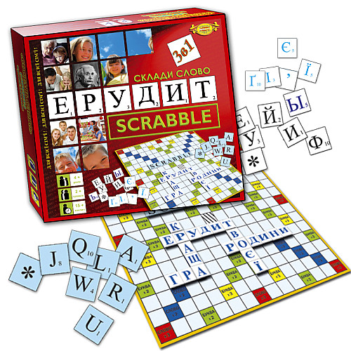 Игра Мастер "Составь слово. Эрудит (Scrabble)" MKB0132