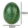 Фигурка Яйцо Натуральный Камень 4,8х3,6х3,6 см Зеленый (13095)