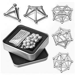 Конструктор Neocube NEO 63 детали Серебристый (267616991)