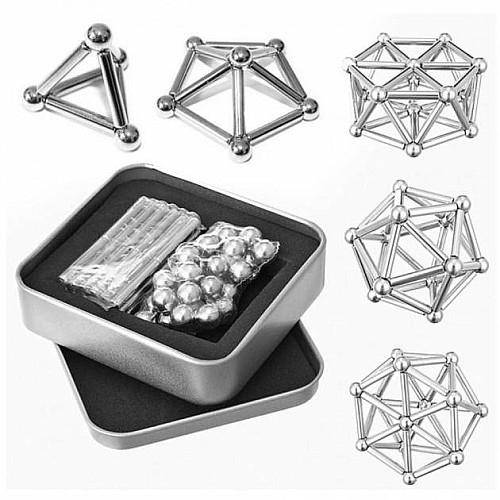 Головоломка Neocube NEO 63 дет Сріблястий (zas240341923)