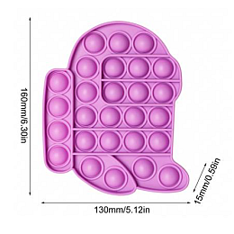 Игрушка-антистресс SUNROZ Push Bubble Pop It Стиль 25 (SUN8741)