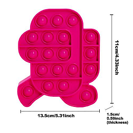 Игрушка-антистресс SUNROZ Push Bubble Pop It пузырьки для снятия стресса Стиль 30 (SUN8746)