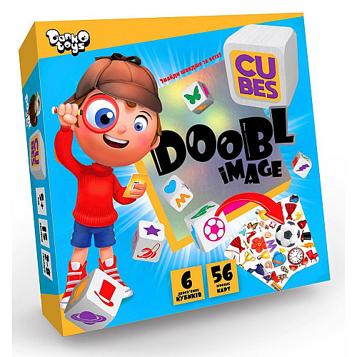 Настольная игра Dankotoys Doobl Image Cubes укр (DBI-04-01U)