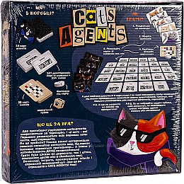 Настольная игра Dankotoys Cats Agents укр (G-CA-01-01U)
