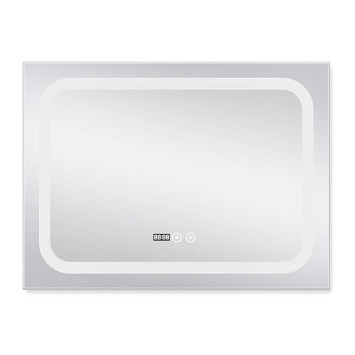 Зеркало с подсветкой и антизапотеванием Qtap Mideya LED DC-F906 800*600 QT2078F906W QT2078F906W