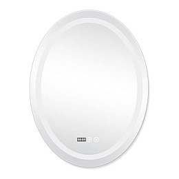 Зеркало с подсветкой и антизапотеванием Qtap Mideya LED DC-F801 600*800 QT2078F801W