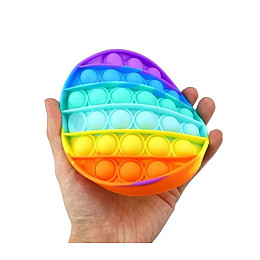 Антистресс Pop-it-Up игрушка радуга Разноцветный (pi004)