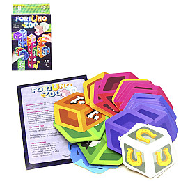 Настольная игра Mic FortUno ZOO 3D укр (G-F3D-02-01U)