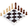 Шахматные фигуры деревянные с полотном PVC для игр SP-Sport 300P