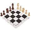 Шахматные фигуры деревянные с полотном ткань для игр SP-Sport 405P