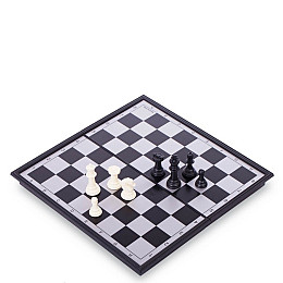 Шахматы шашки нарды 3 в 1 дорожные магнитные SP-Sport 9618 27см x 27см