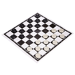 Запасные фигурки для шашек с полотном для игр SP-Sport IG-3103-SHASHKI