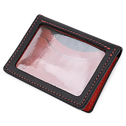 Кожаная обложка для прав GRANDE PELLE 11535 Черный