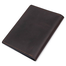 Кожаная обложка для документов GRANDE PELLE 11537 Коричневый