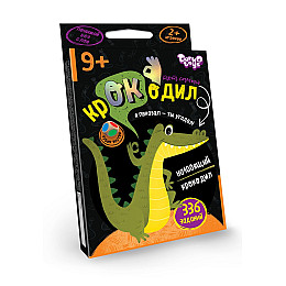 Детская настольная игра викторина Danko Toys "Тот самый крокодил" CROC-02-01 на рус. языке