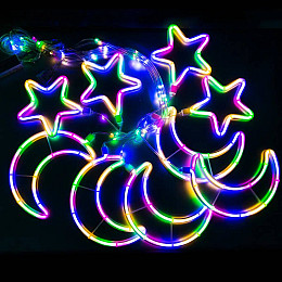 Гирлянда-бахрома Matrix Copper Parts 9M-1 2,5 м Разноцветный (НФ-00005706)