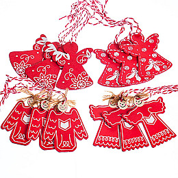 Комплект елочных игрушек Elso Ангелочки (0447j)