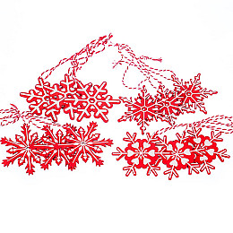 Комплект елочных игрушек Elso Морозные узоры (0448j)