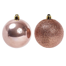 Шар новогодний BonaDi D-8 см 4 шт. (147-438)